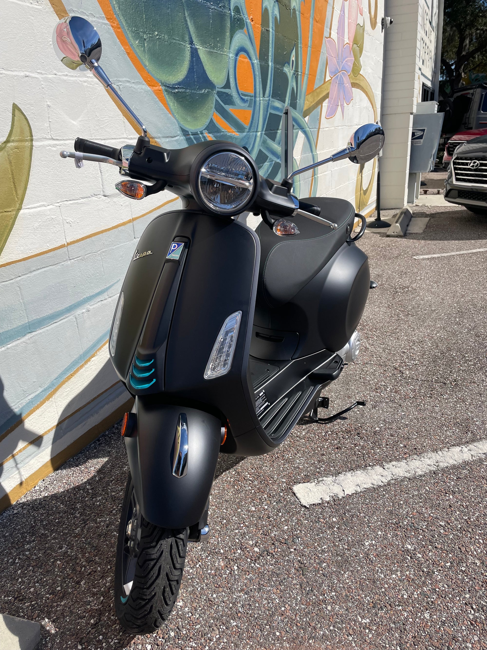 2024 Vespa Matte Black Primavera 50 S